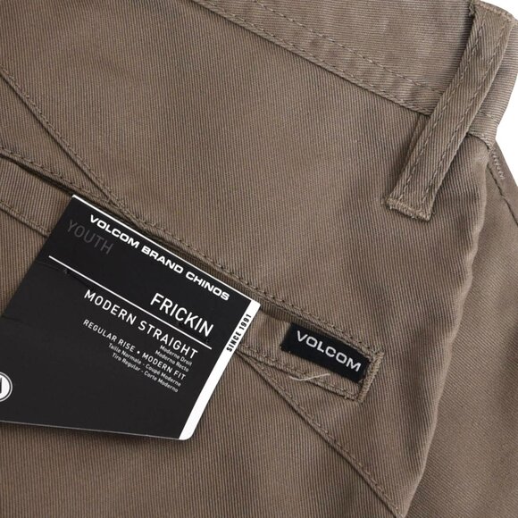 NWT Volcom Youth Straight Chino Skate Pants 24 - Picture 3 of 8
